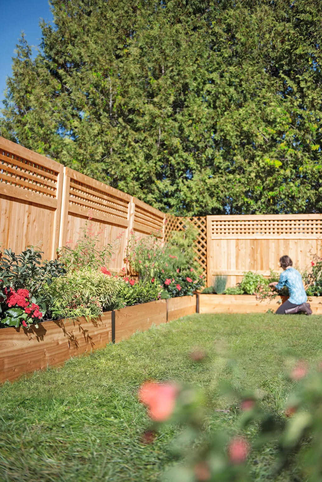 Deep Root™ Cedar Raised Beds, 2' Wide (14.5" D)