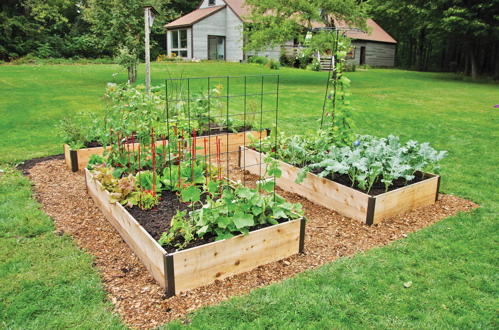 Deep Root™ Cedar Raised Beds, 4' Wide (14.5" D)