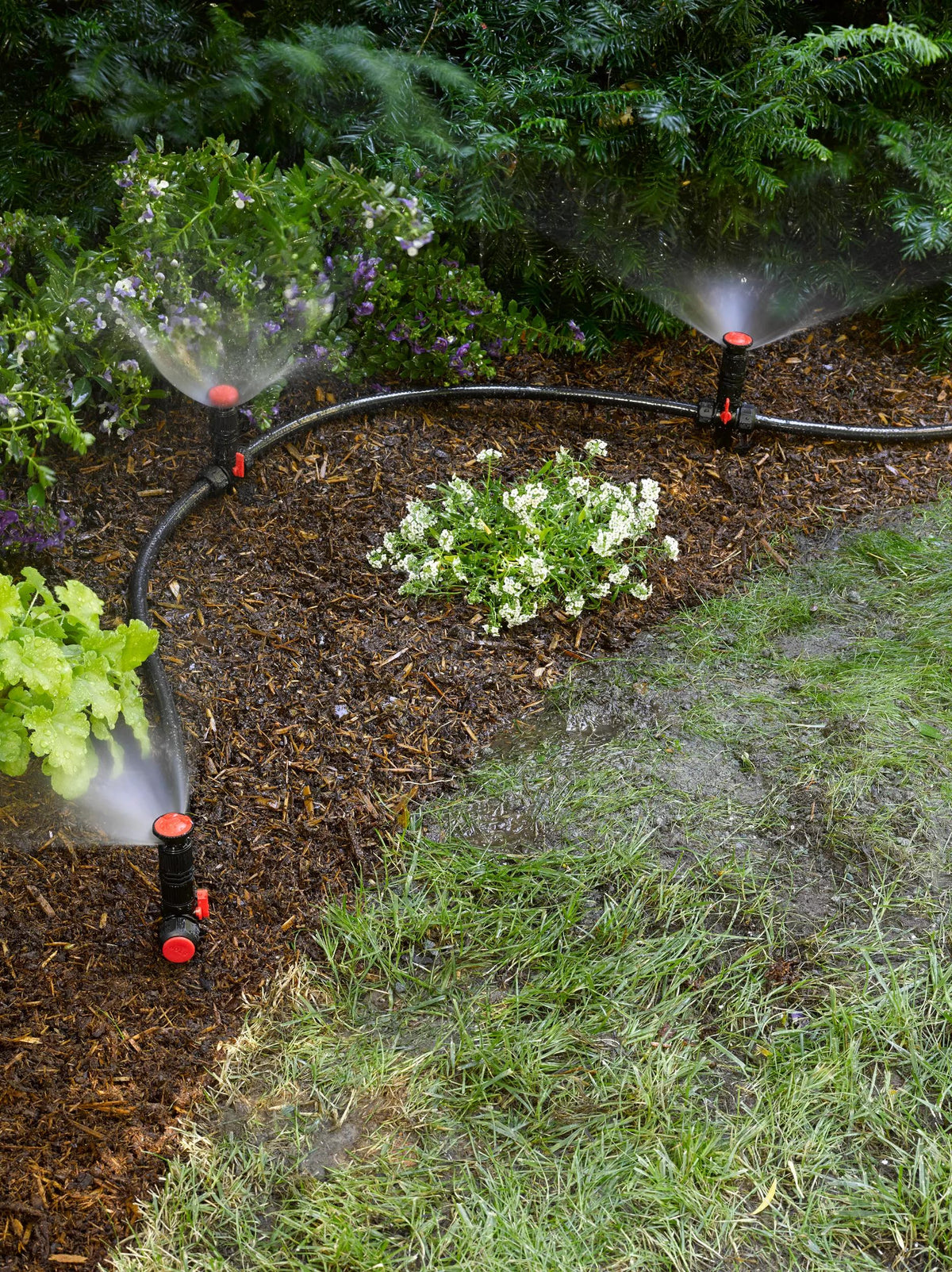 Snip-n-Spray™ Garden and Landscape Sprinkler System