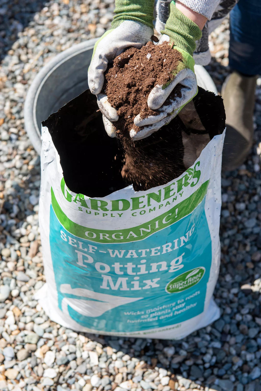 Organic Self-Watering Potting Mix, 20 Qts.