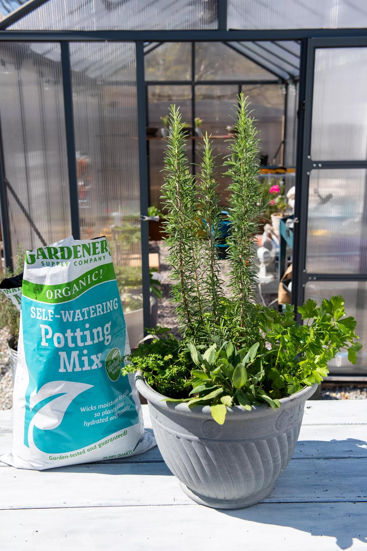 Organic Self-Watering Potting Mix, 20 Qts.