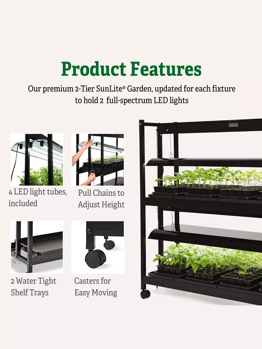 LED SunLite®  2-Tier Garden