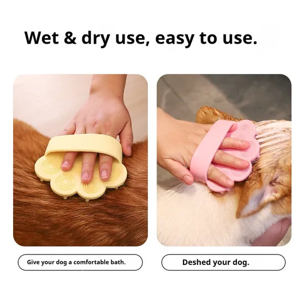 Maetiva Bath Brush — Soothing Rubber Shampoo Scrubber
