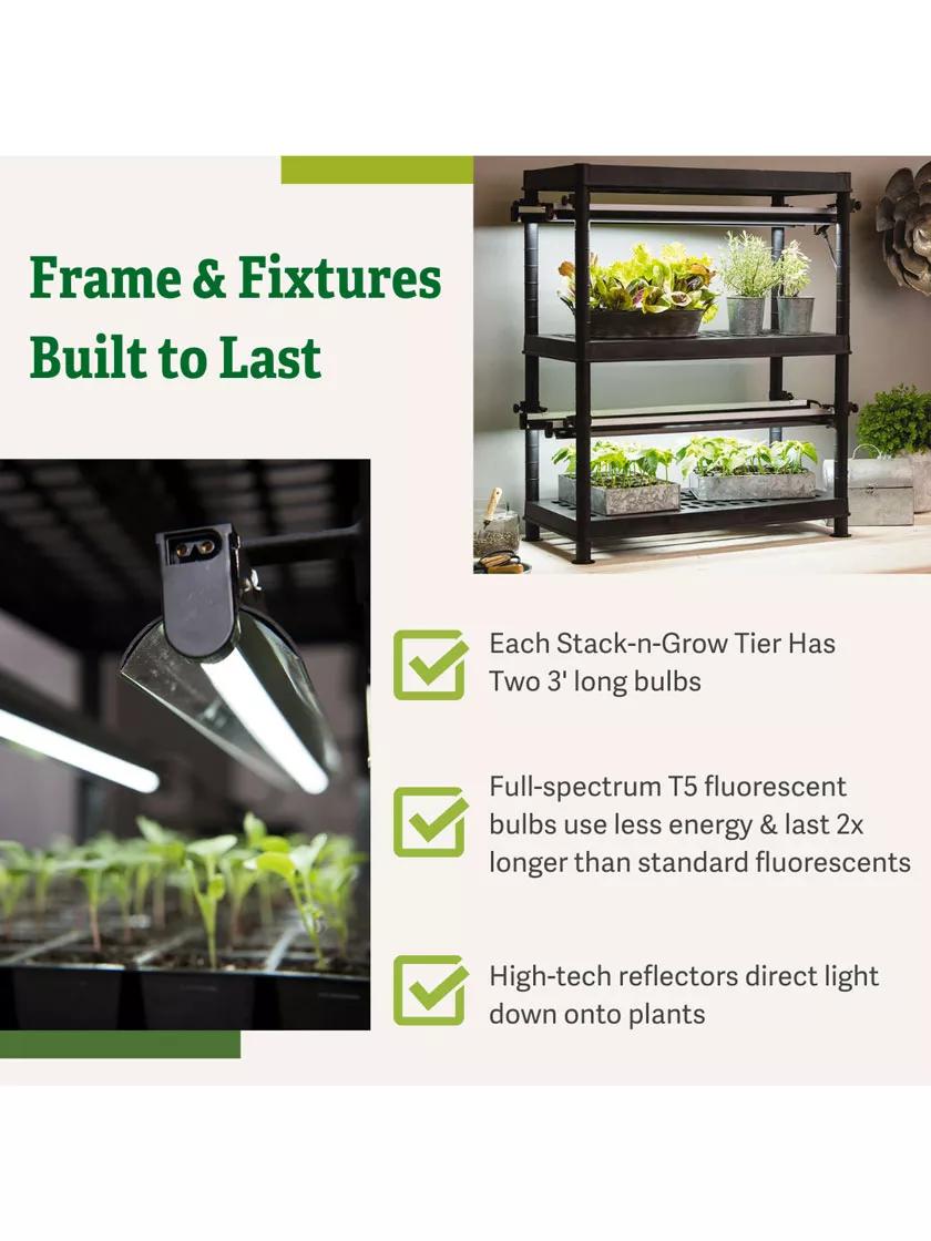 Stack-n-Grow™ Lights - 2-Tier System
