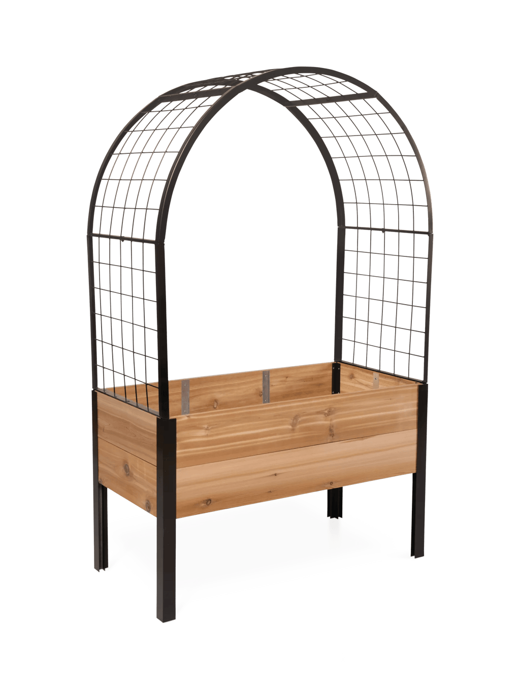 2' x 4' Arch Trellis for Planter Boxes