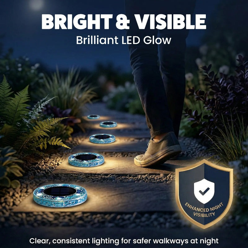 Stunning Mosaic Pathway Lights