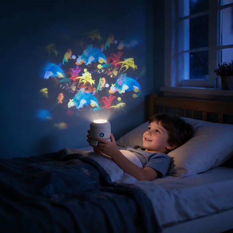 Magical Rotating Night Projector
