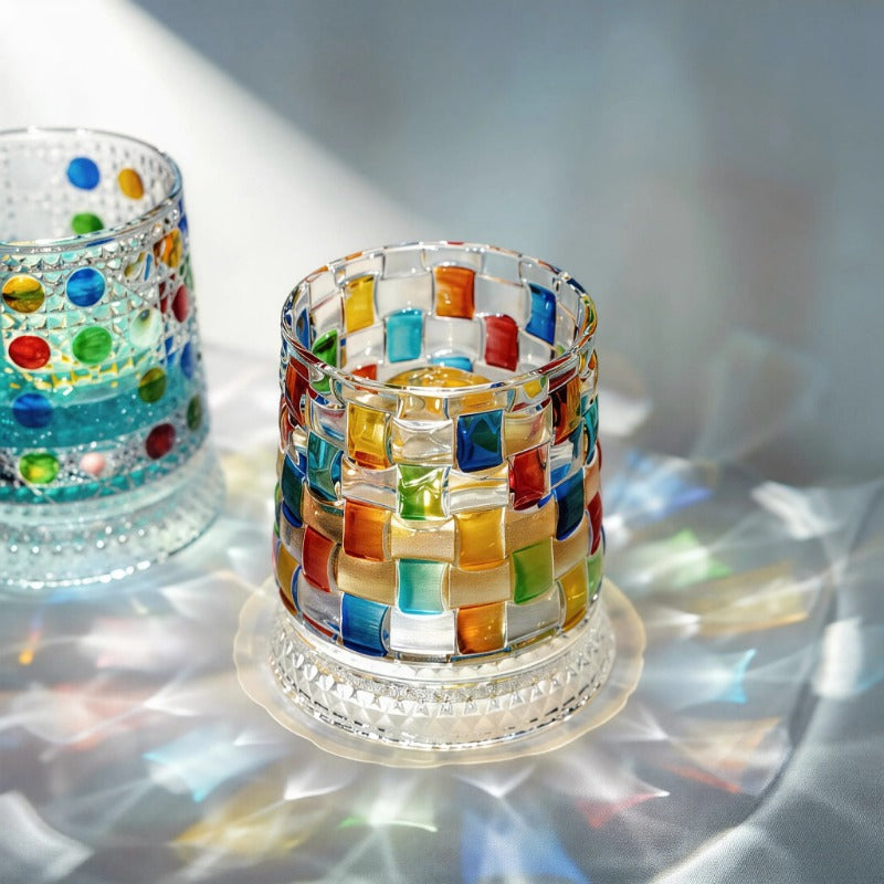 Spinning Crystal Whiskey Tumbler