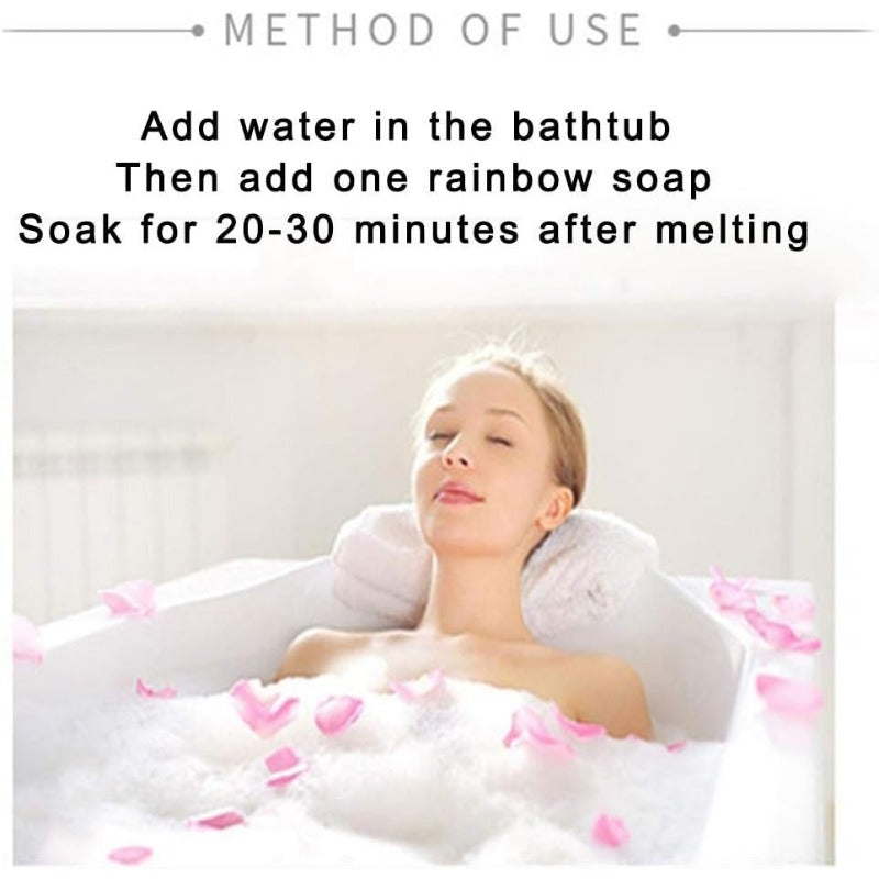 Rainbow Cloud Bath Fizz