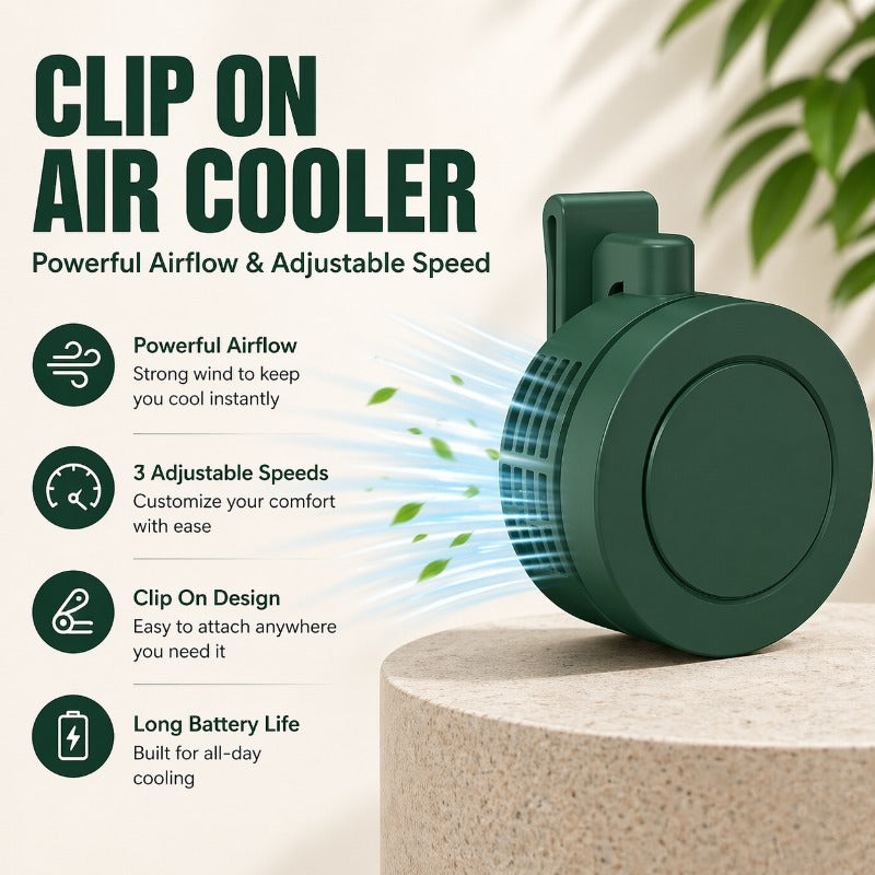 Clip-On Instant Cool Breeze