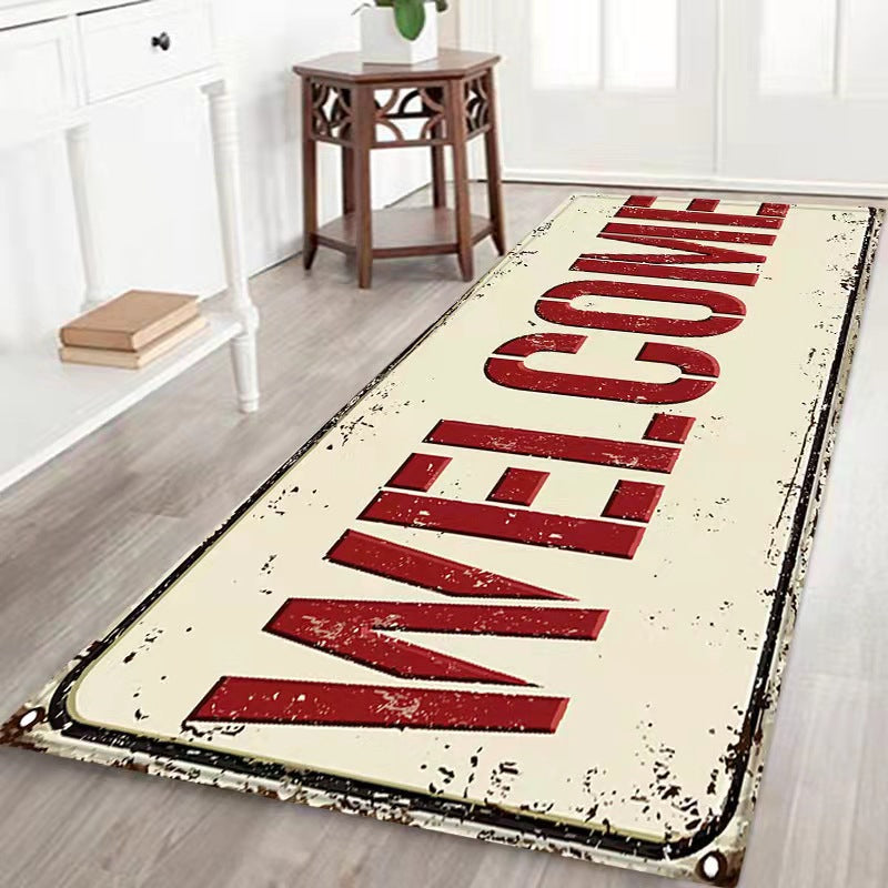 Stylish Non-Slip Laundry Room Floor Mat