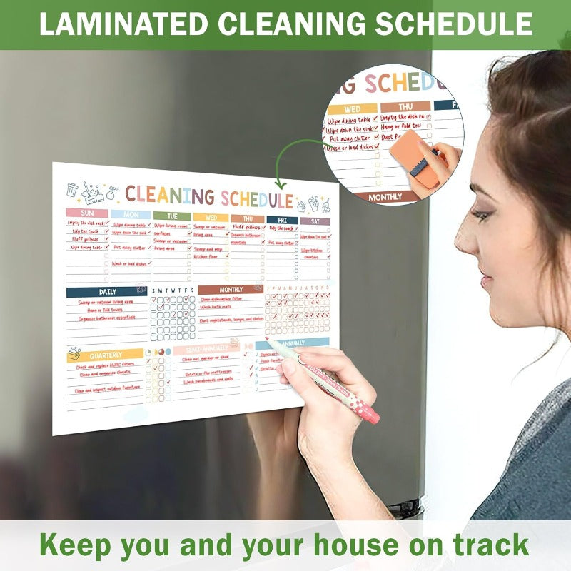 ADHD Friendly Cleaning Planner