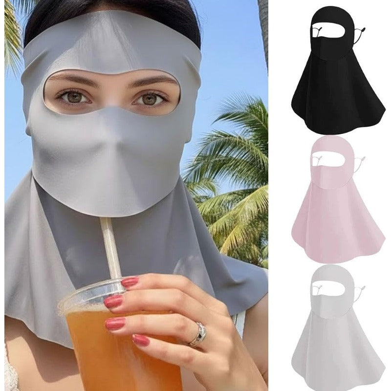 Drink-Friendly Sun Protection Mask