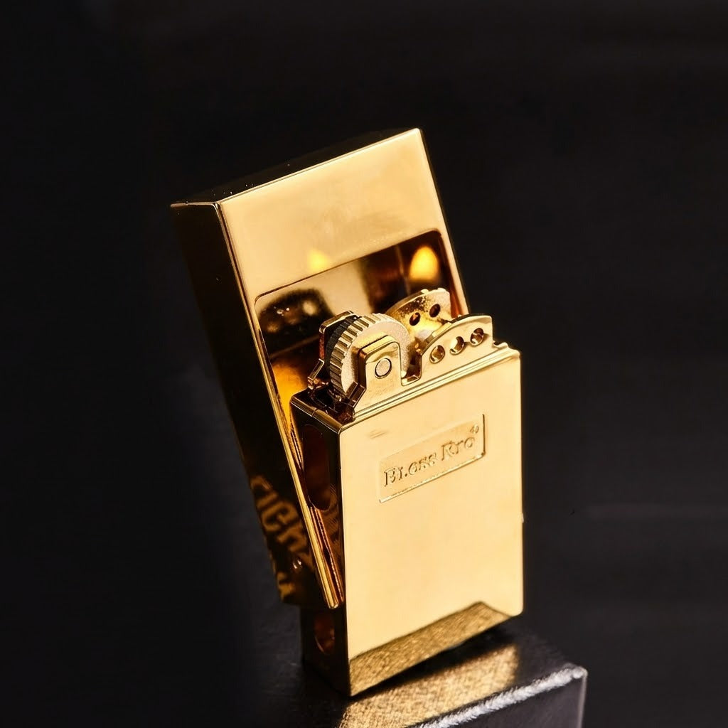 Iron Flick Retro Wheel Oil Lighter