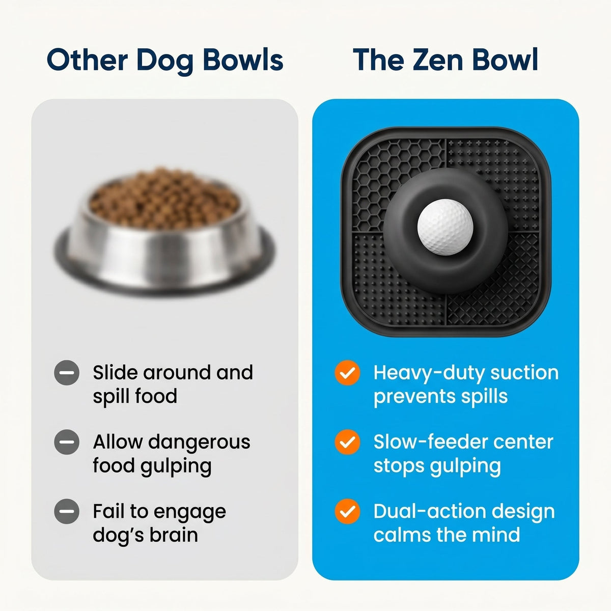 1The Zen Dog Soothing Bowl