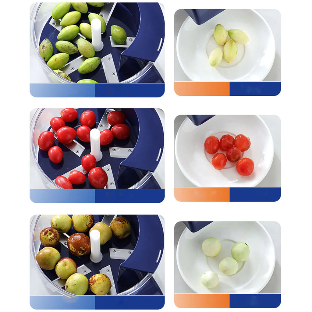 Automatic One-Touch Multi-Fruit Peeling Machine