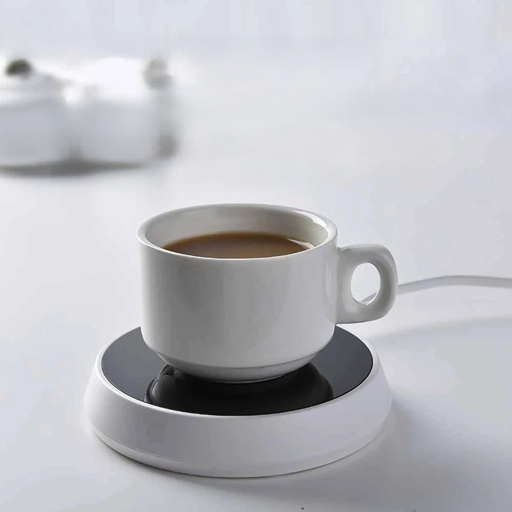 Gravity-Induction Quick Mug Warmer Coaster