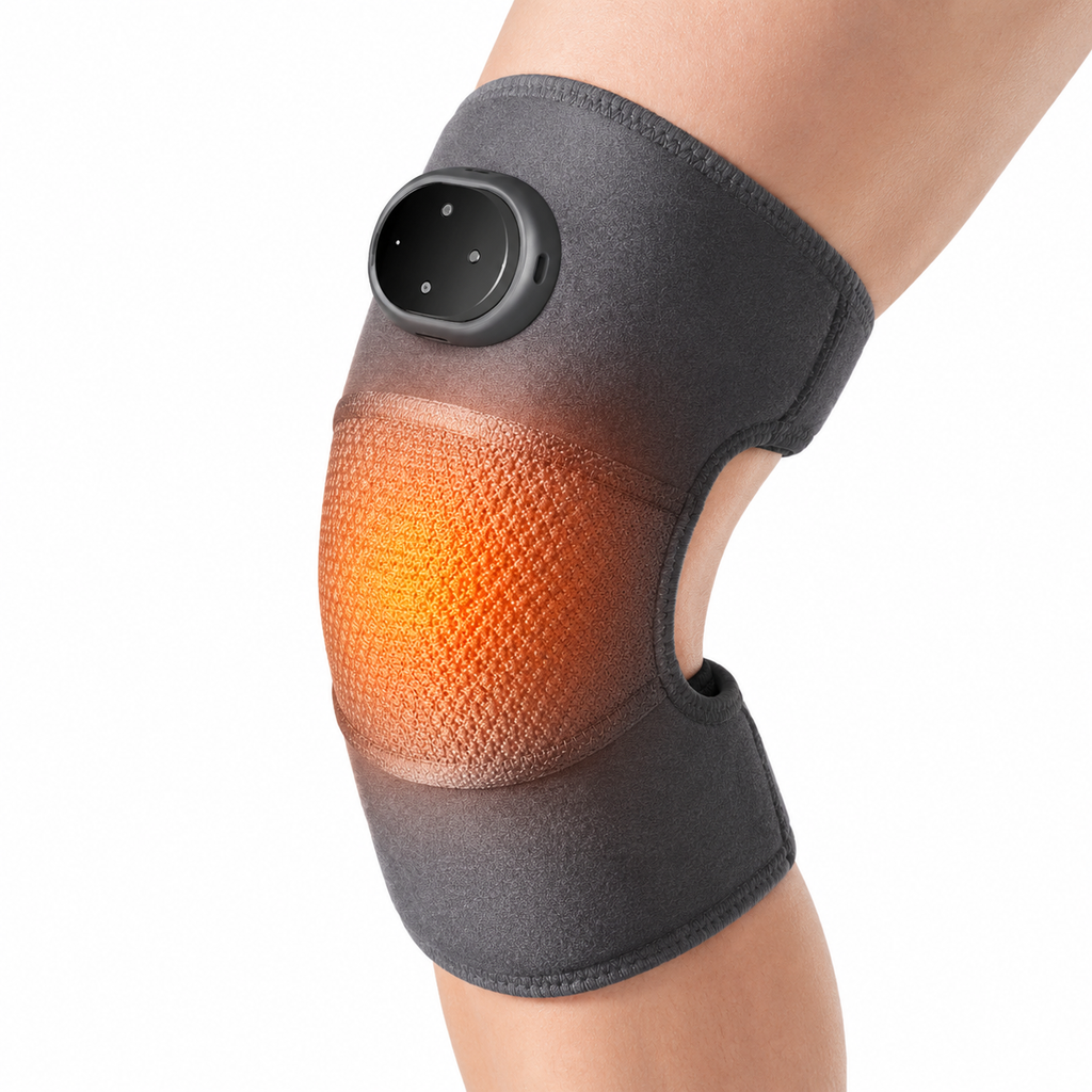 Heated Knee Massager Sleeve with Digital Control and Adjustable Compression 
Maetiva