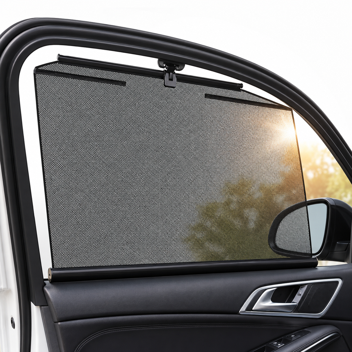 Retractable Mesh Rear Window Sunshade Panels for Cars 
Maetiva