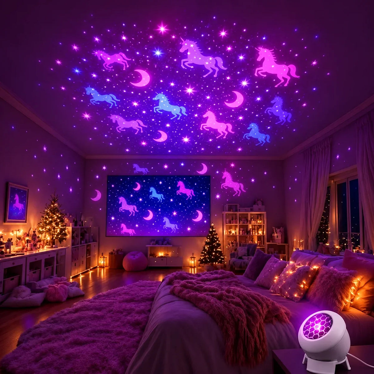Turn Any Room Into a Christmas Wonderland – Holiday Projection Night Light