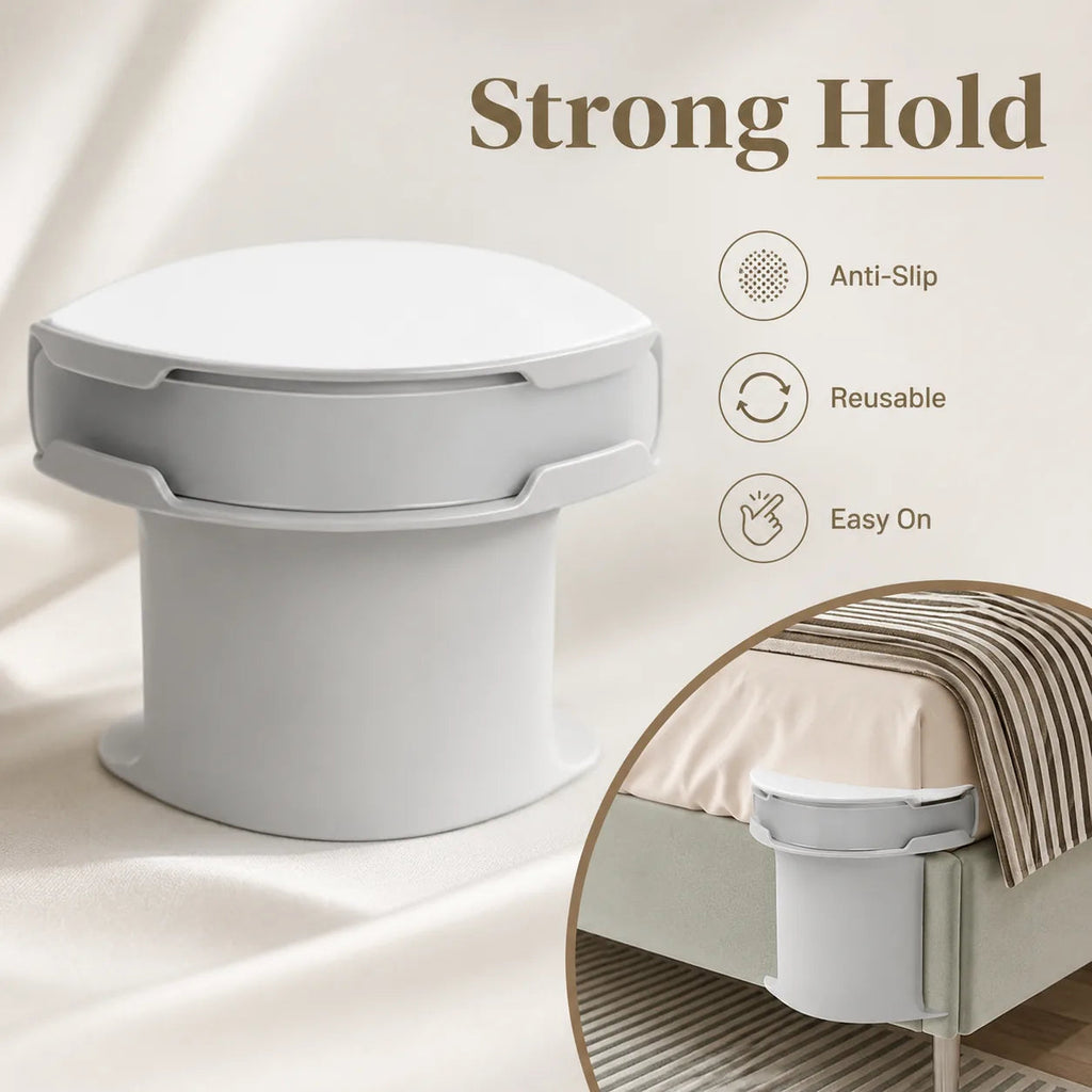 Secure Fit Sheet Holders – Wrinkle-Free. Slip-Free Bed
