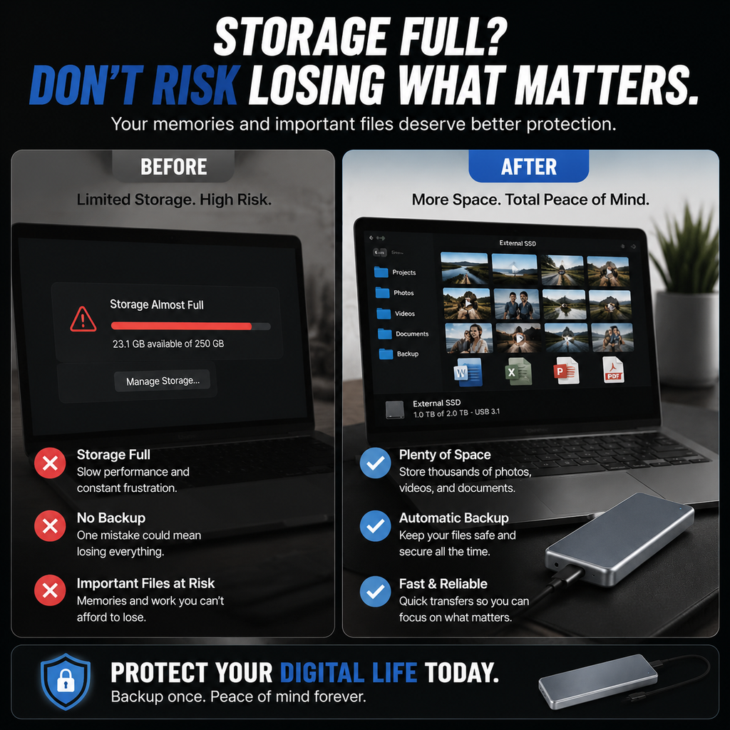 Portable External SSD