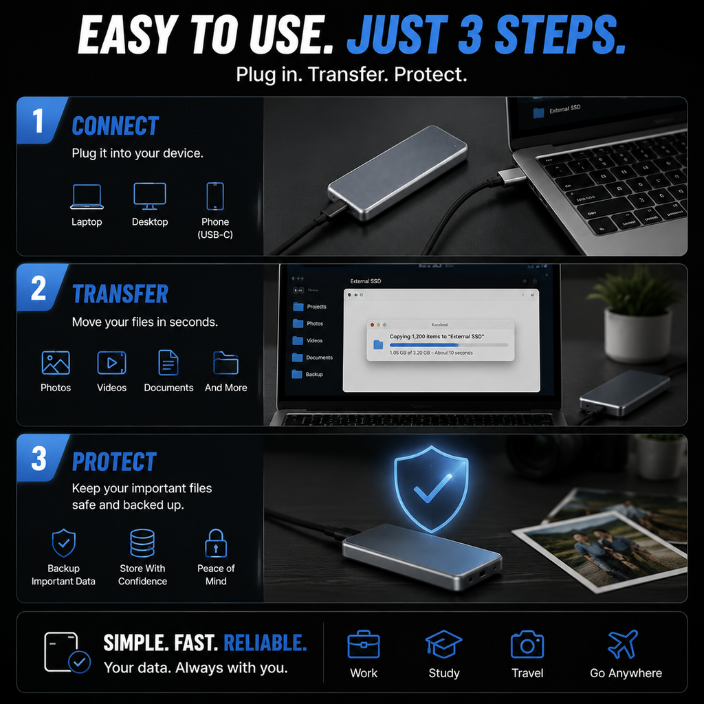 Portable External SSD