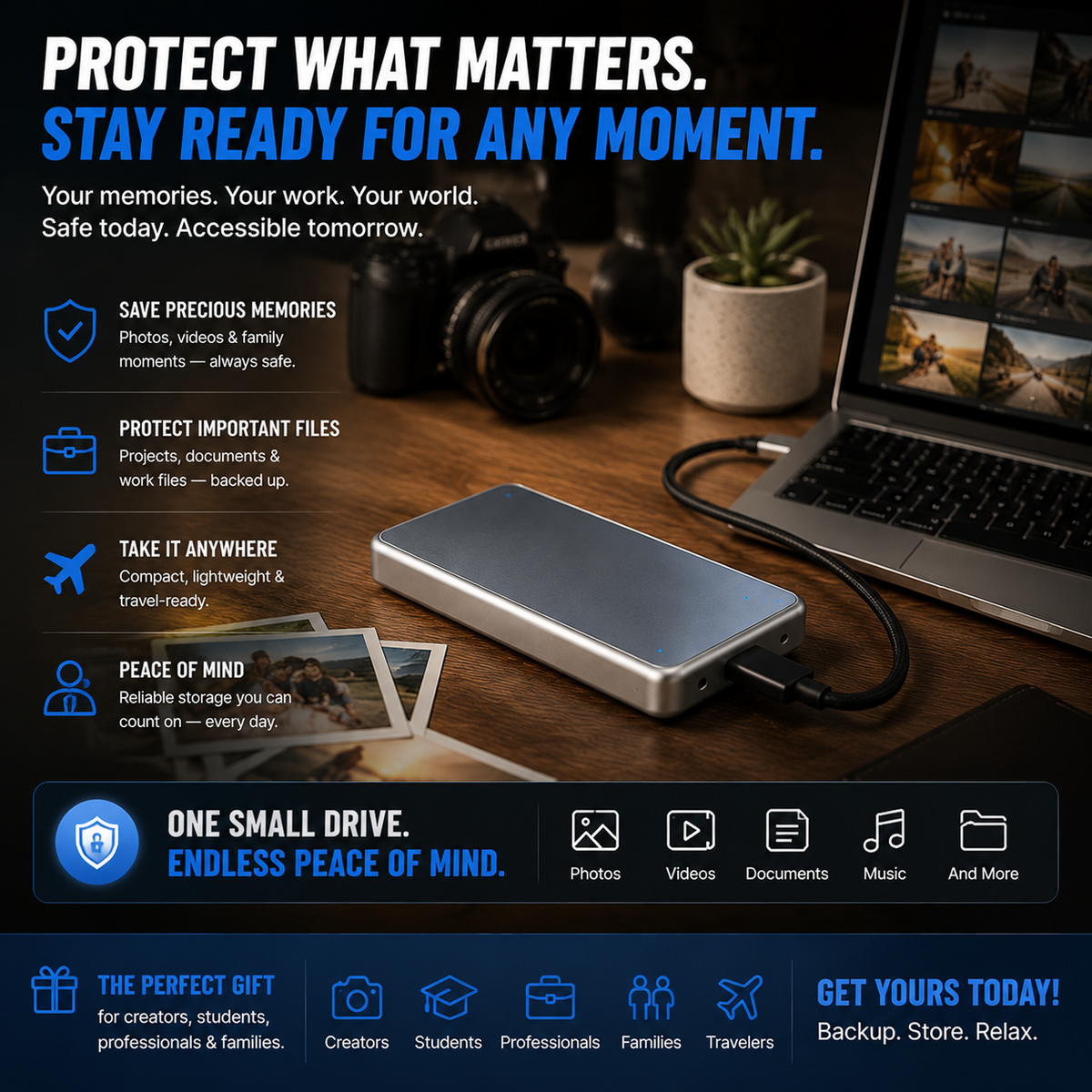Portable External SSD