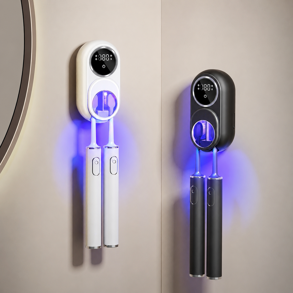Smart UV Toothbrush Holder