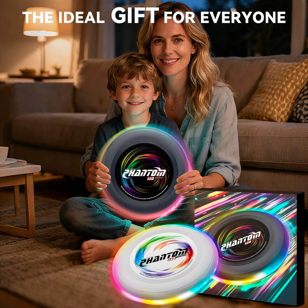 8.85'' LED Flying Disc with 13 Dynamic Light Modes
