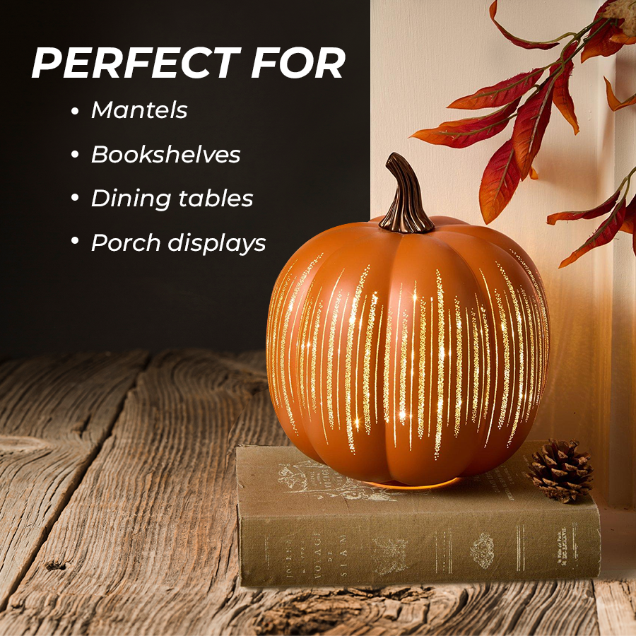 Halloween Pumpkins Twinkle Lamp