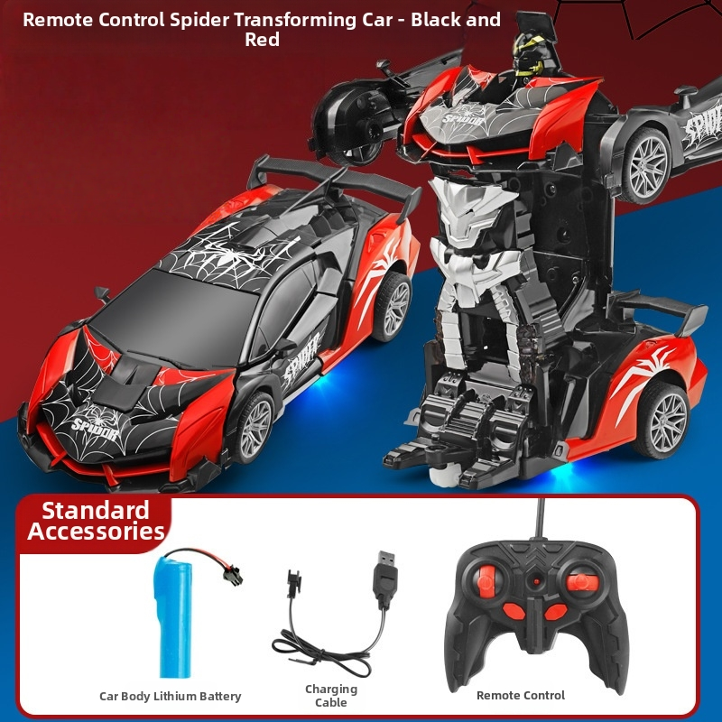 One-Touch Transforming RC Sports Car Robot