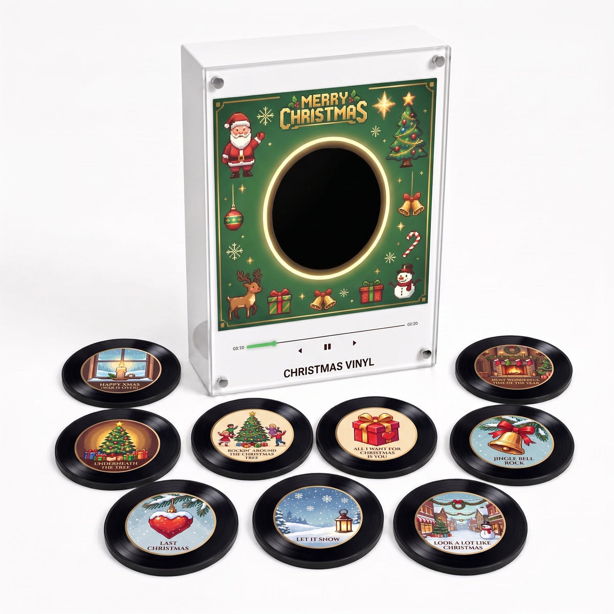 Christmas Vinyl Music Frame