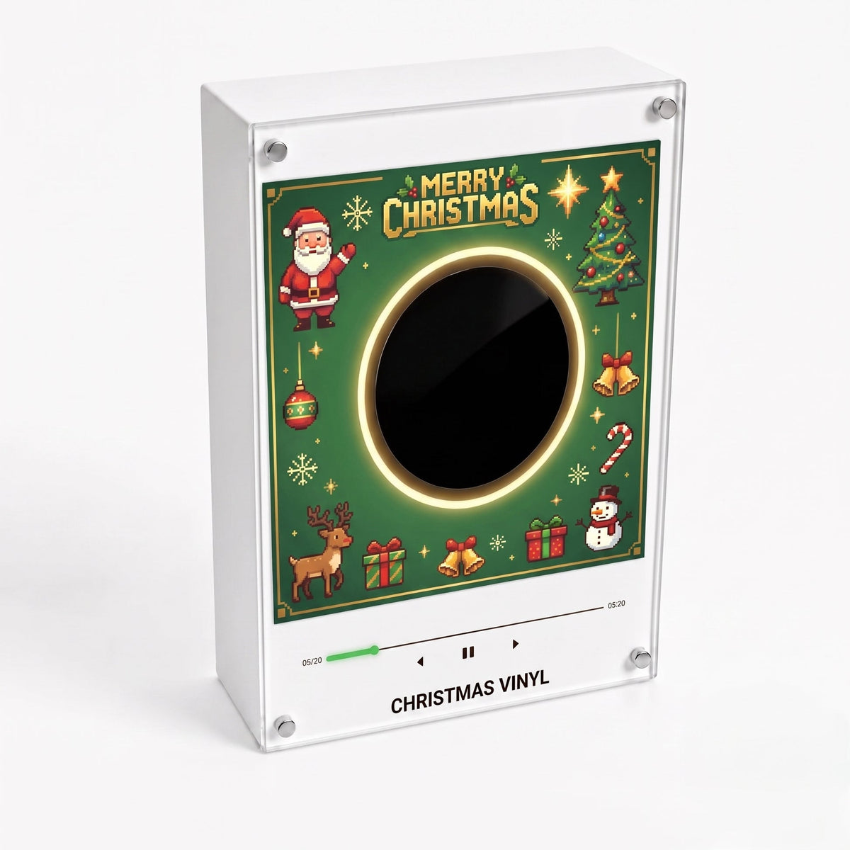 Christmas Vinyl Music Frame