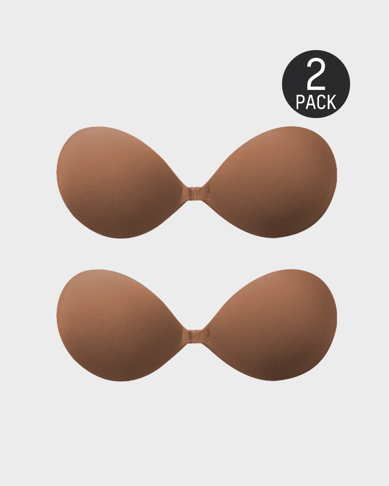 1Front Closure Adhesive Invisible Push-Up Bra(2 Pairs)
