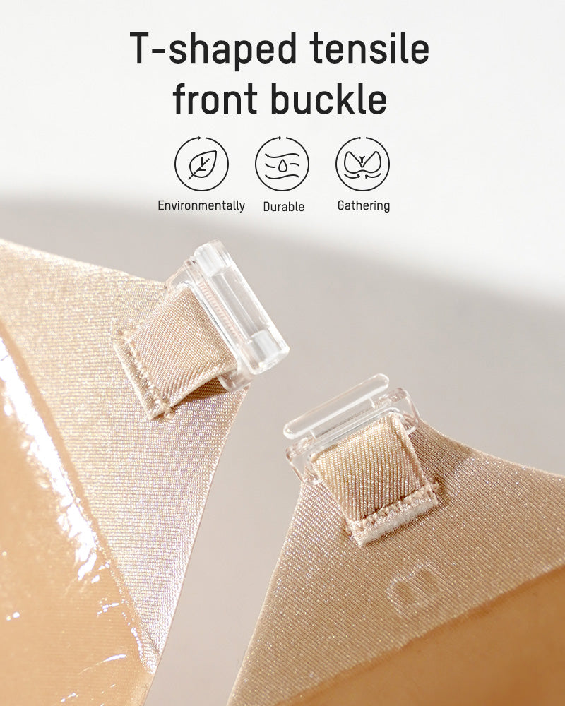 1Front Closure Adhesive Invisible Push-Up Bra(2 Pairs)