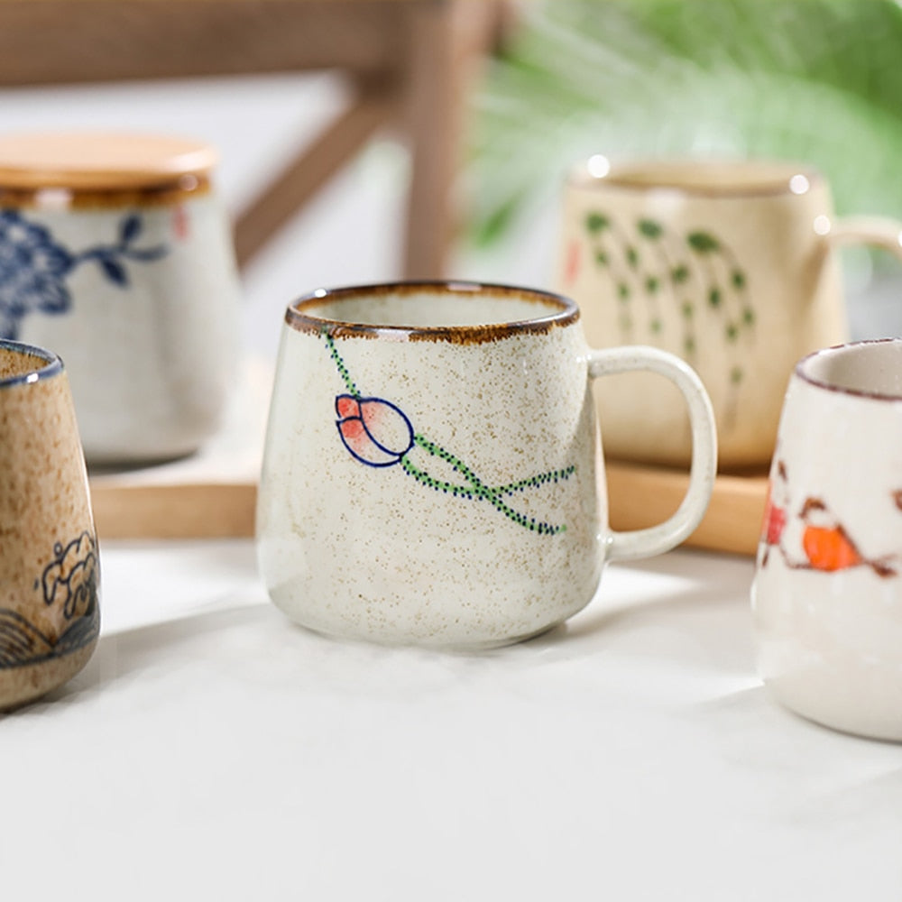 Japanese Retro Handmade Ceramic Cups