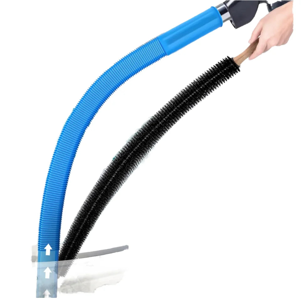 Dryer Vent Cleaner Kit — Flexible, Rotating Brush, Lint Remover, Duct Cleaning, Chimney Sweeper, Power Drill Attachment
