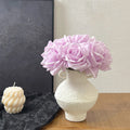 Faux Rose Arrangement - Lavender Rose (10 Stems / 10 Roses)