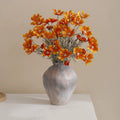 Orange Cosmos Artificial Flower Arrangement