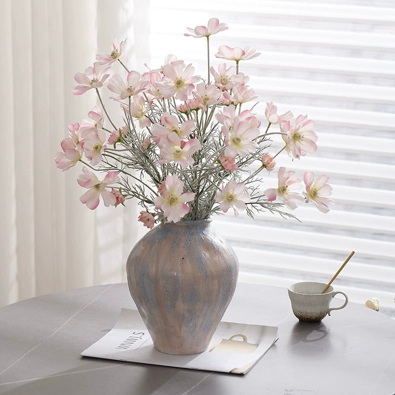 Pink Cosmos Artificial Flower Arrangement