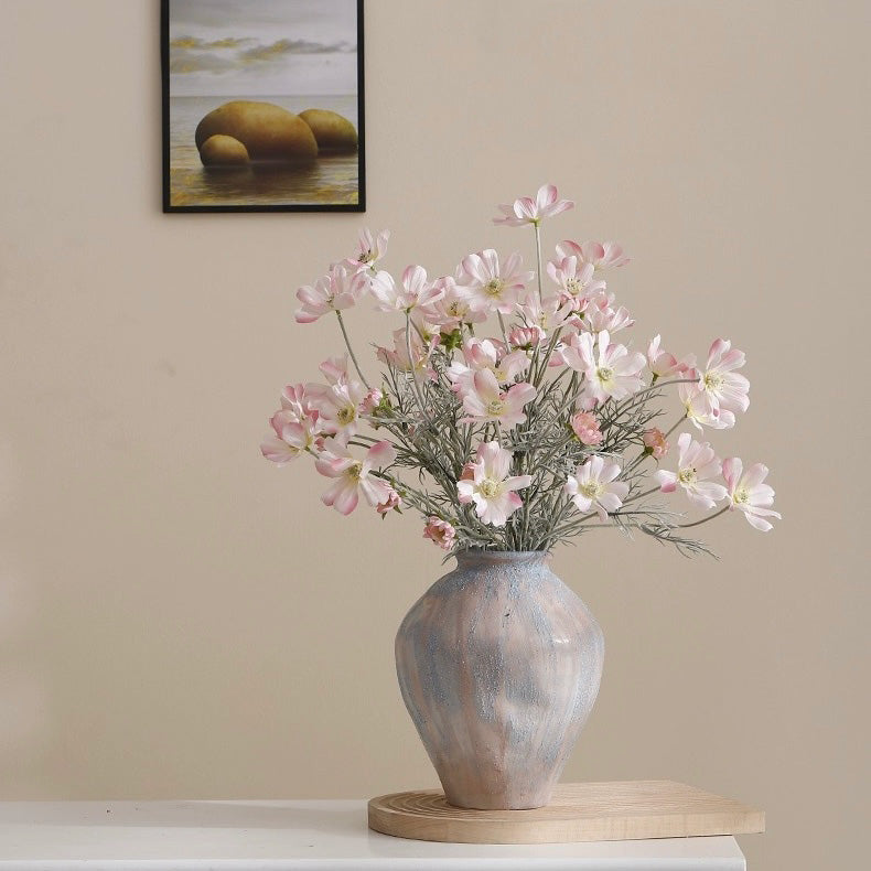 Pink Cosmos Artificial Flower Arrangement
