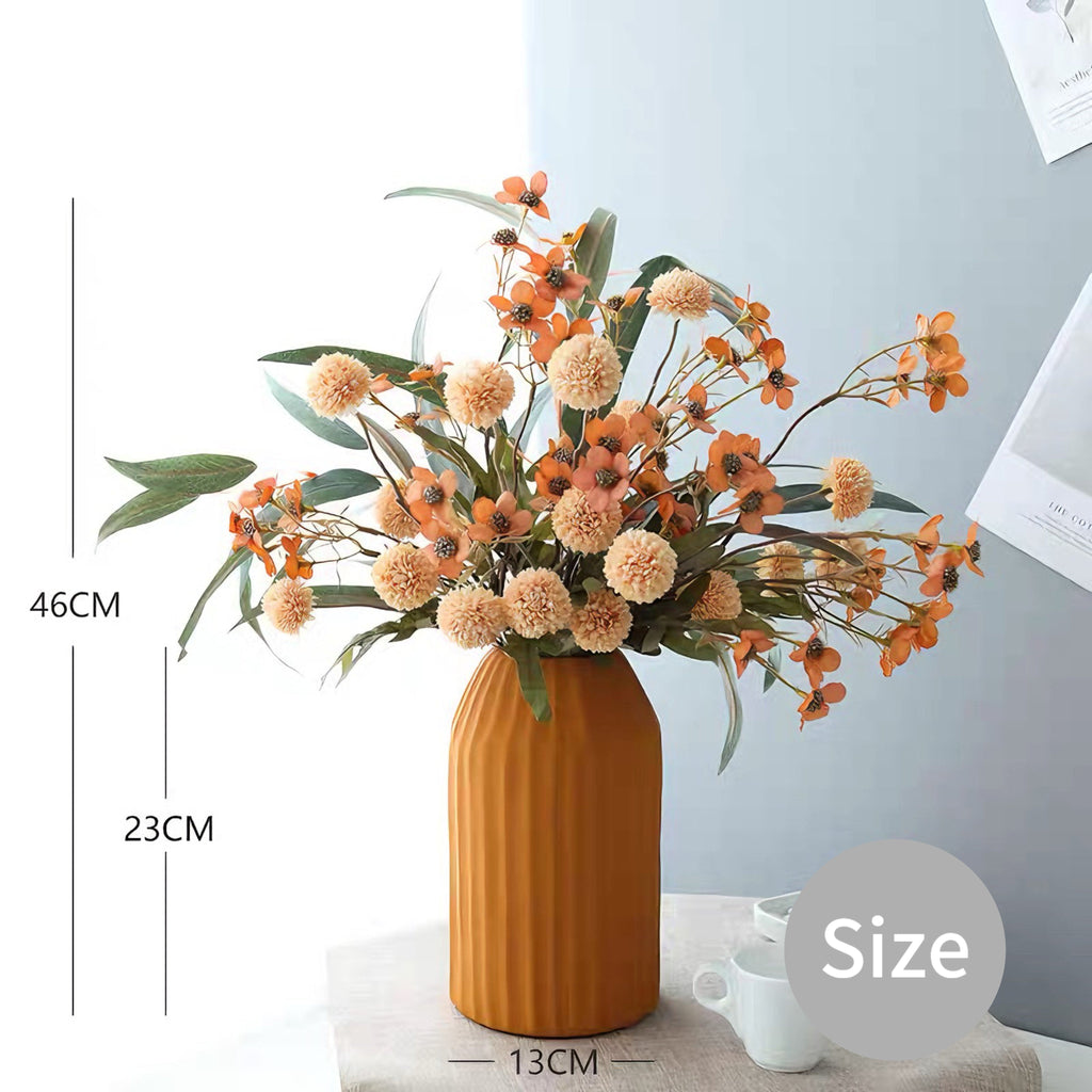 Autumn Wildflower & Dandelion Artificial Floral Arrangement