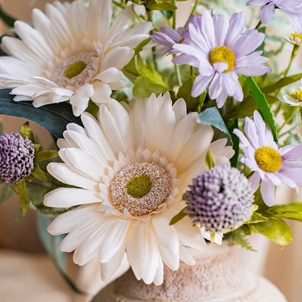 Whispering Chamomile & Wildflower Artificial Floral Arrangement