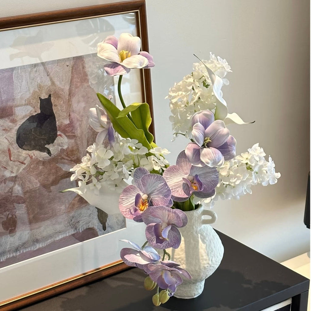 Ethereal Lilac Poem Bridal & Home Faux Floral Arrangement