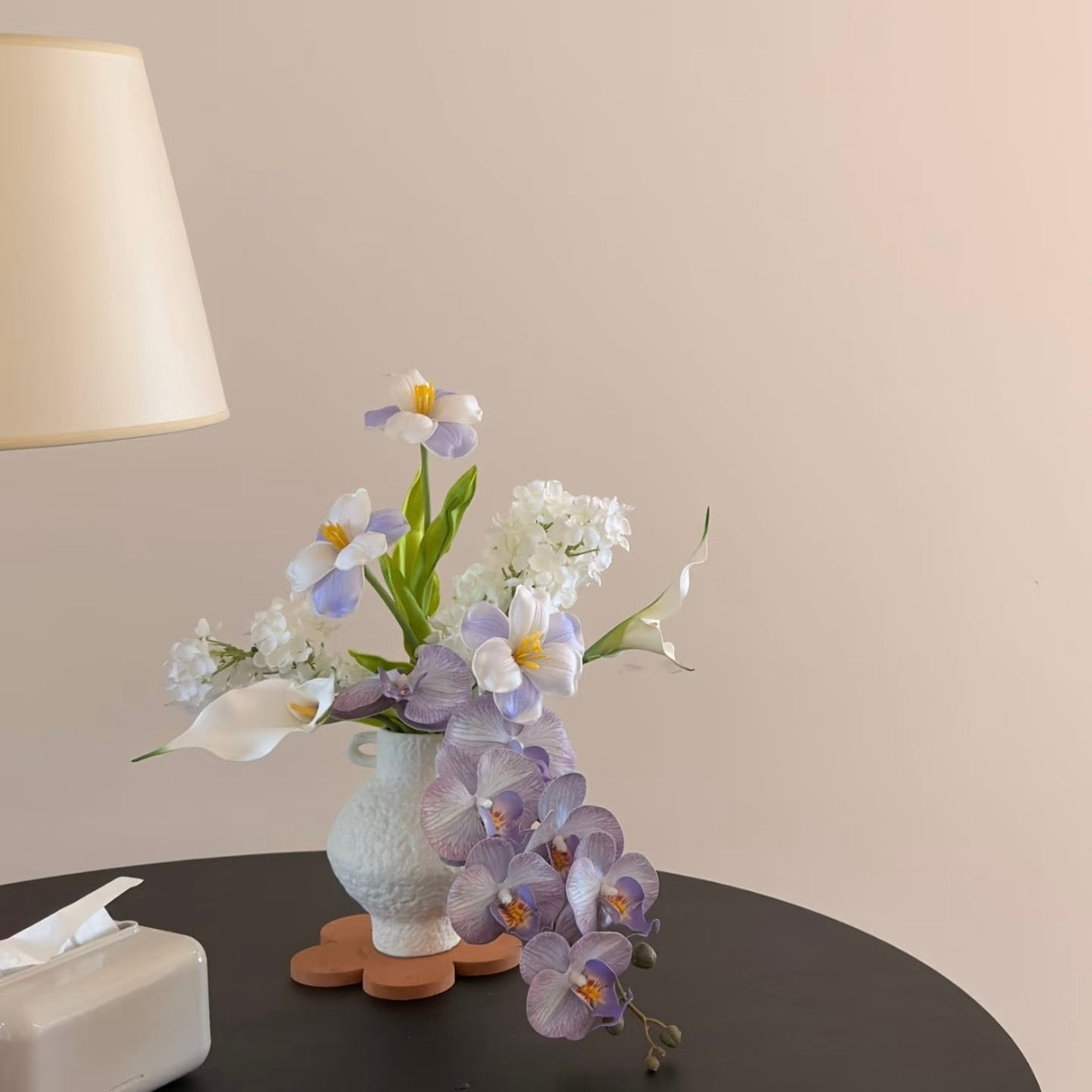 Ethereal Lilac Poem Bridal & Home Faux Floral Arrangement