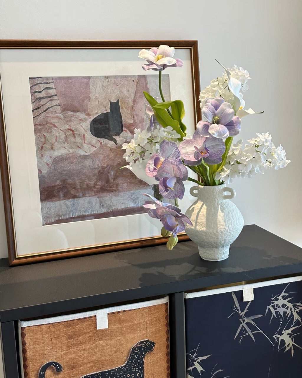 Ethereal Lilac Poem Bridal & Home Faux Floral Arrangement
