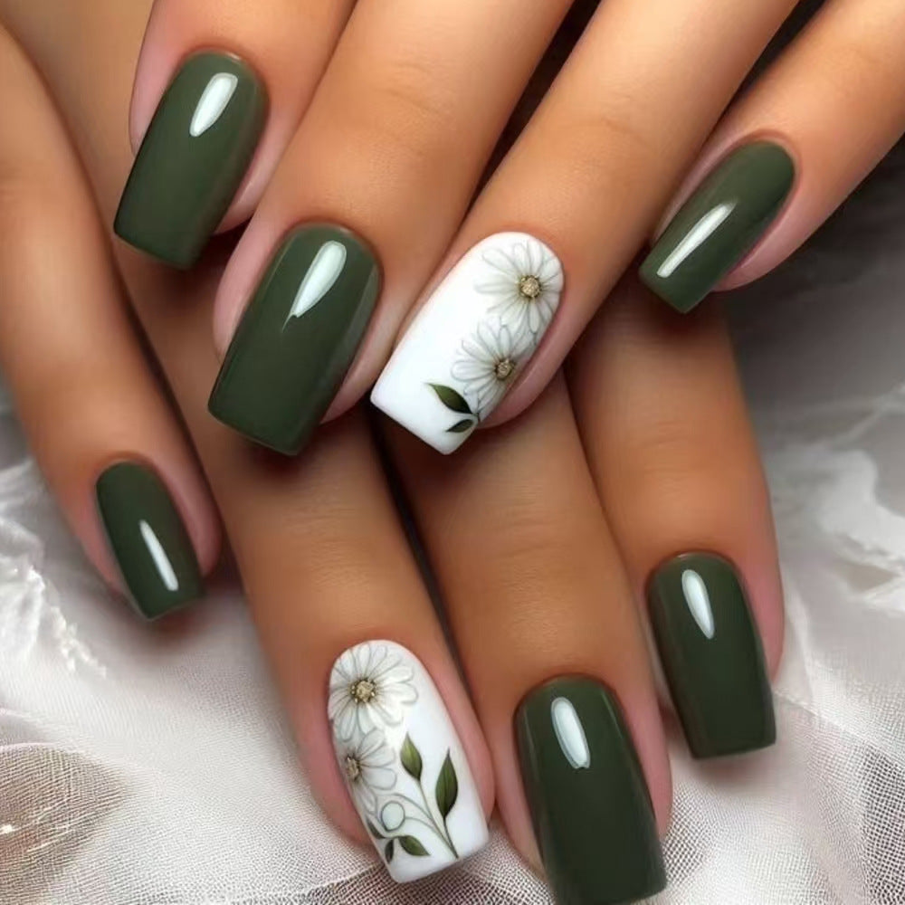 Floral Art Press-On Nails 
Maetiva