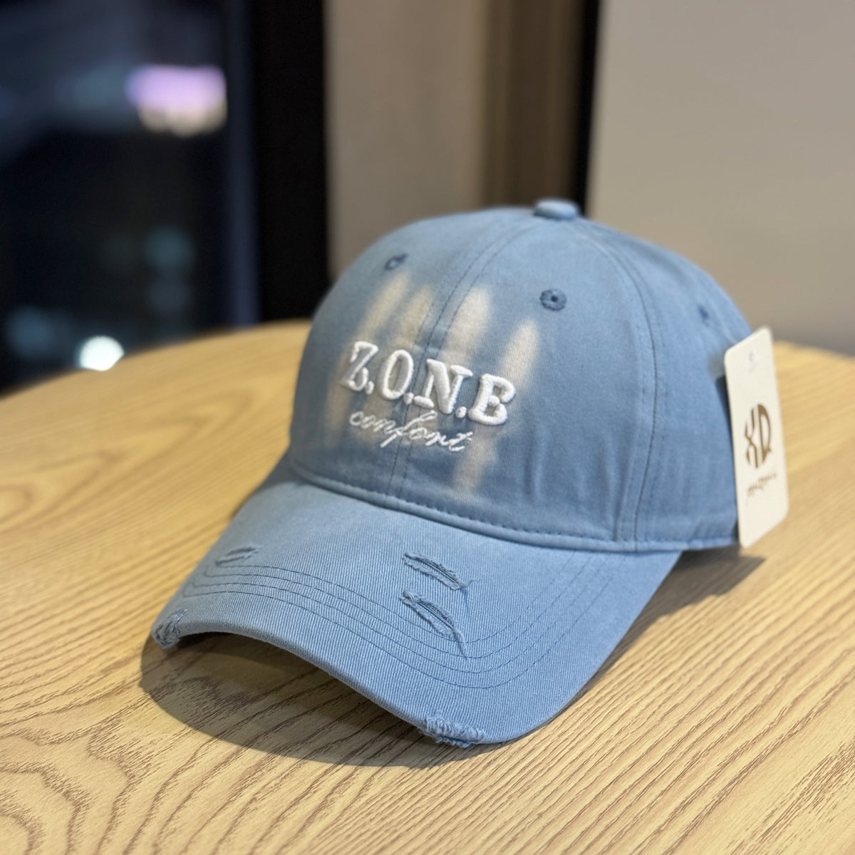 Unisex Distressed Cotton Baseball Cap 
Maetiva