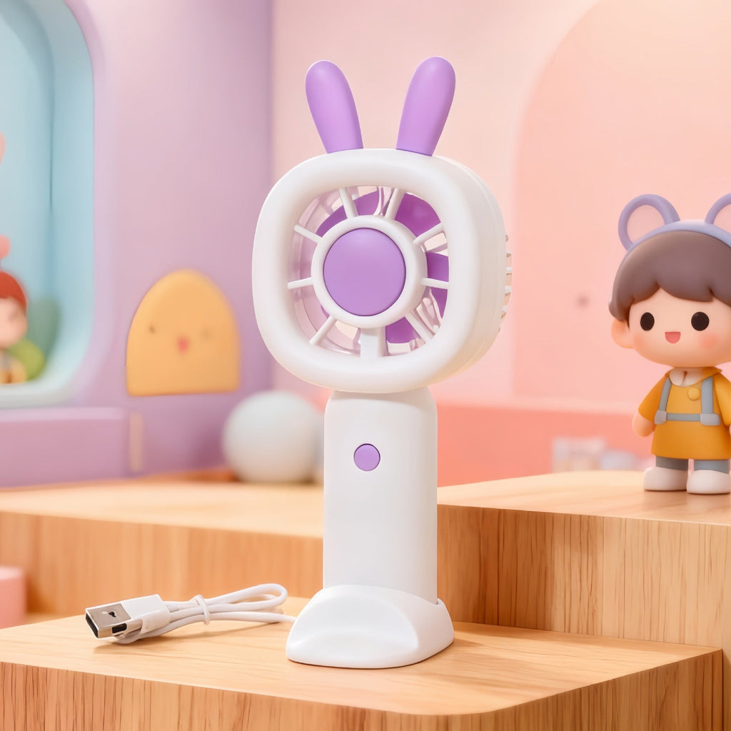 Women's Portable Fan with Cute Antlers Design 
Maetiva